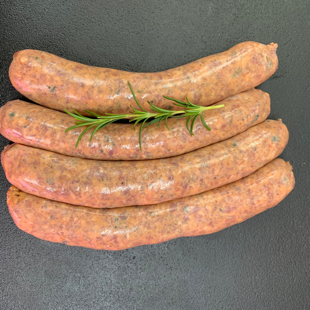 Tomato & Onion Sausage - Neils Meats