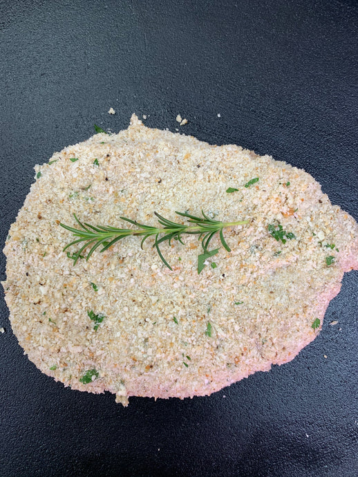 Crumbed Veal schnitzel - Neils Meats