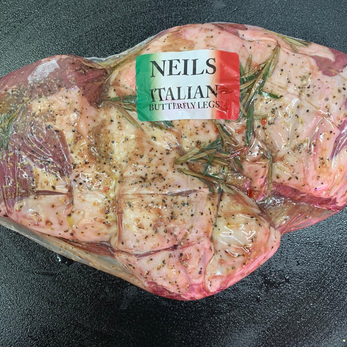 Italian butterfly Leg of Lamb - Neils Meats